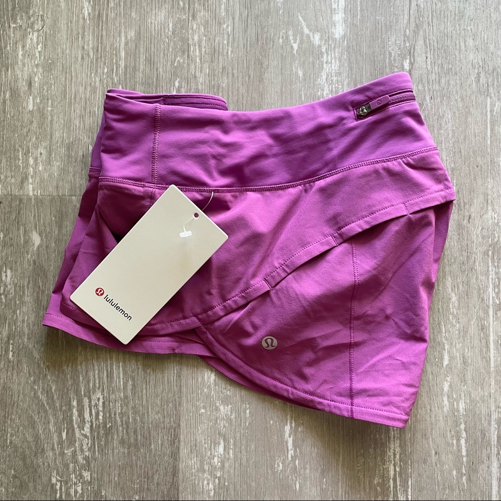 Sold Lululemon Speed Up LR Short *2.5" - Vivid Plum - Picture 7 of 8